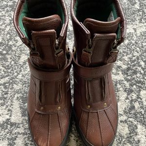 Men’s fleece Polo winter boots, used condition